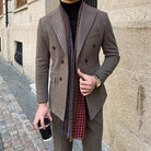 Office Double Breasted Suit - Antonios