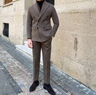 Office Double Breasted Suit - Antonios