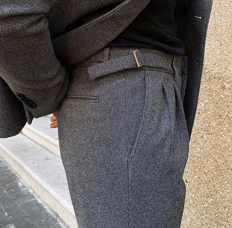 Office Double Breasted Suit - Antonios