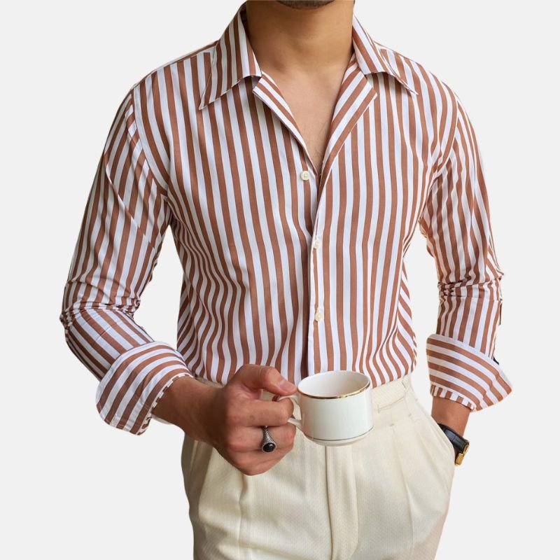 Office Formal Striped Shirt - Antonios