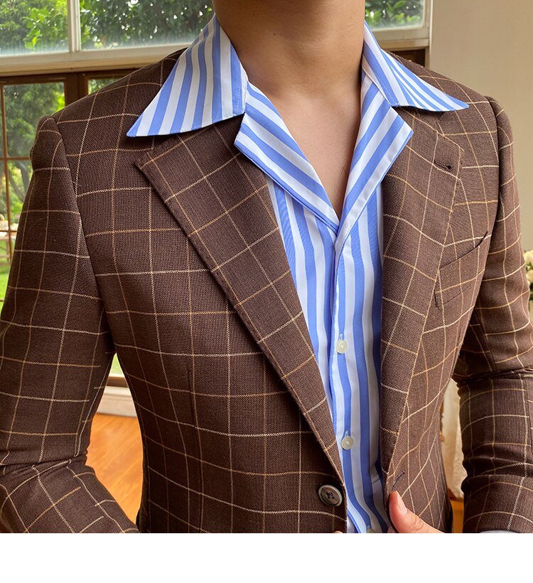 Office Formal Striped Shirt - Antonios