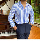 Office Formal Striped Shirt - Antonios