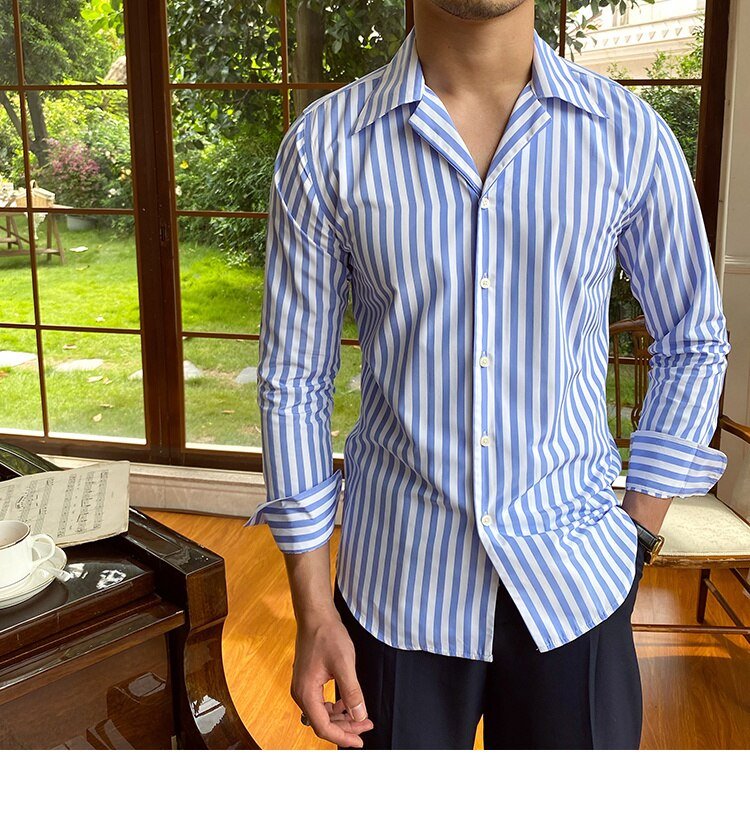 Office Formal Striped Shirt - Antonios