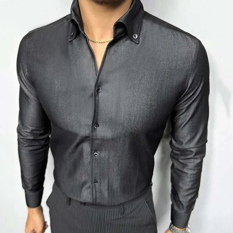 Office outfit suit long sleeve shirt - Antonios