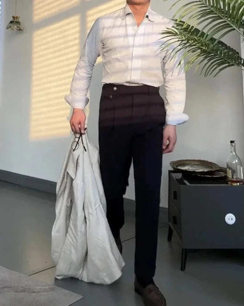 Office suit long sleeve shirt - Antonios