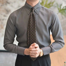 Office tuxedo long - sleeve shirt - Antonios