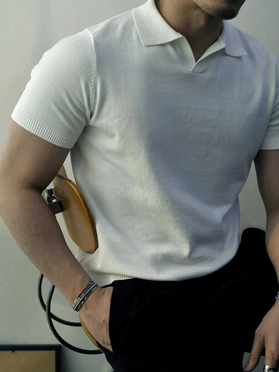 Old money american polo t-shirt - Antonios