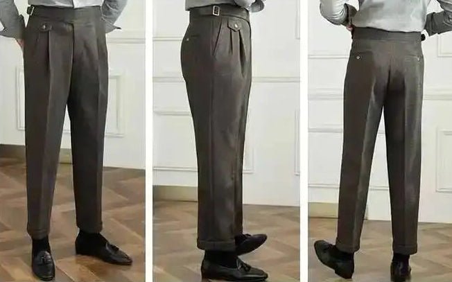 Old money autumn straight pants - Antonios