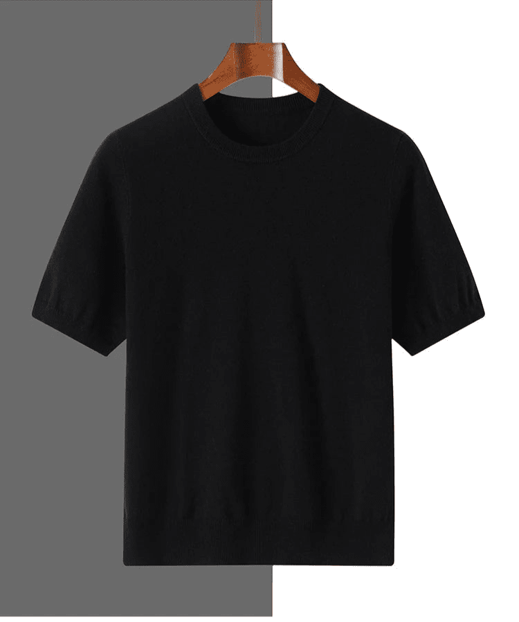 Old money merino wool t-shirt - Antonios