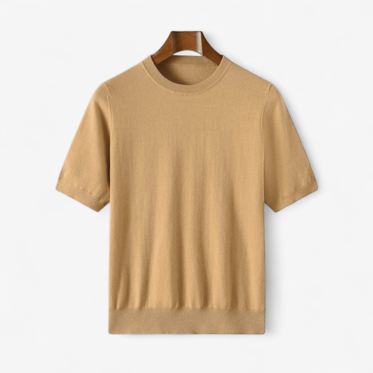 Old money merino wool t-shirt - Antonios