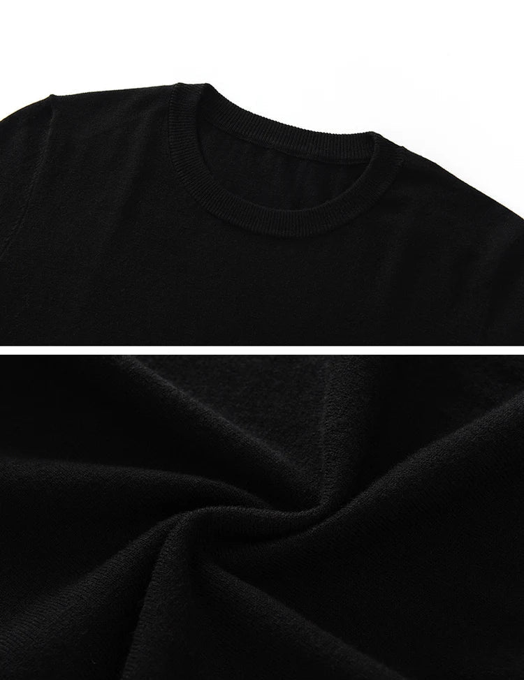 Old money merino wool t-shirt - Antonios