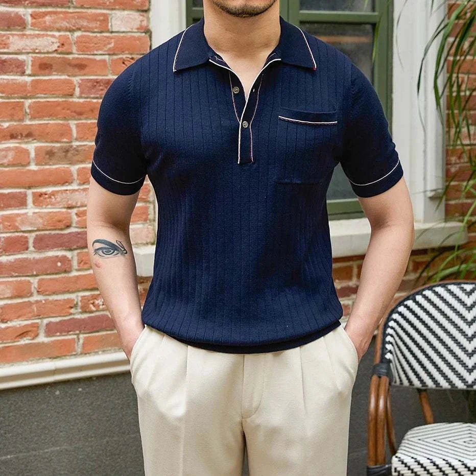 Old money polo english t-shirt - Antonios