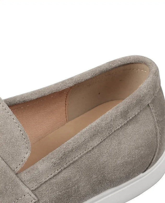 Old money soft suede casual loafer - Antonios