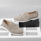 Old money soft suede casual loafer - Antonios