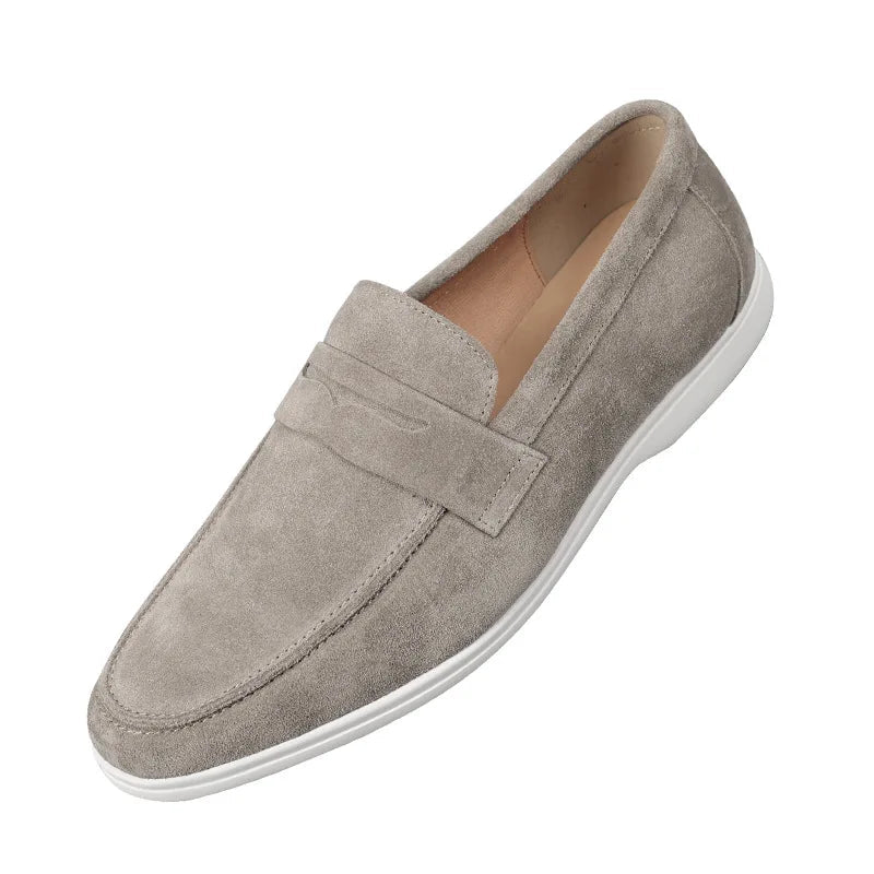 Old money soft suede casual loafer - Antonios