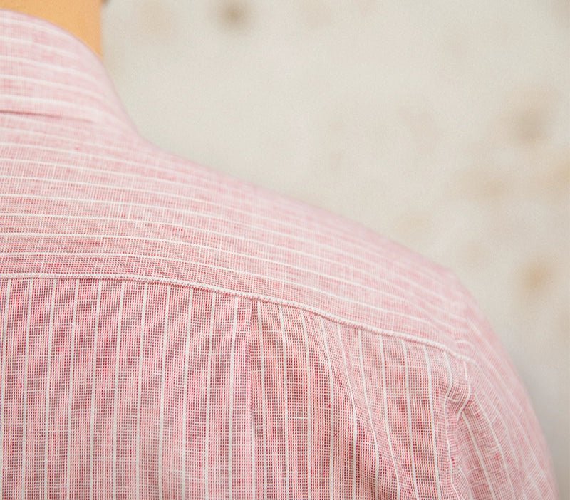 Old money striped linen shirt - Antonios