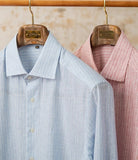 Old money striped linen shirt - Antonios