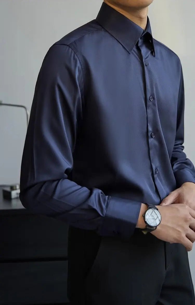 Oversized Korean shirt chic autumn fashion - Antonios