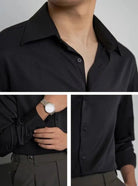 Oversized Korean shirt chic autumn fashion - Antonios