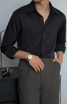 Oversized Korean shirt chic autumn fashion - Antonios