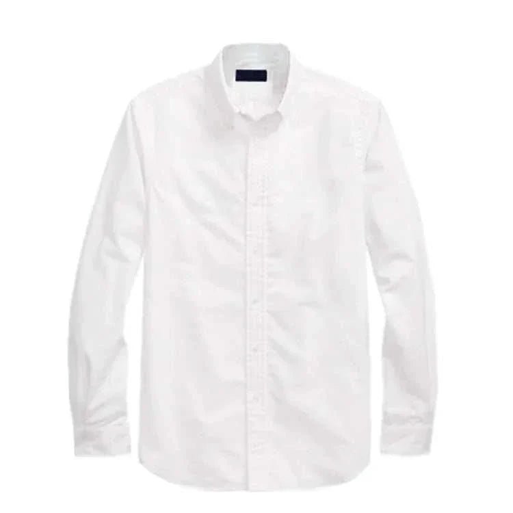 Oxford business casual long sleeve cotton shirt - Antonios