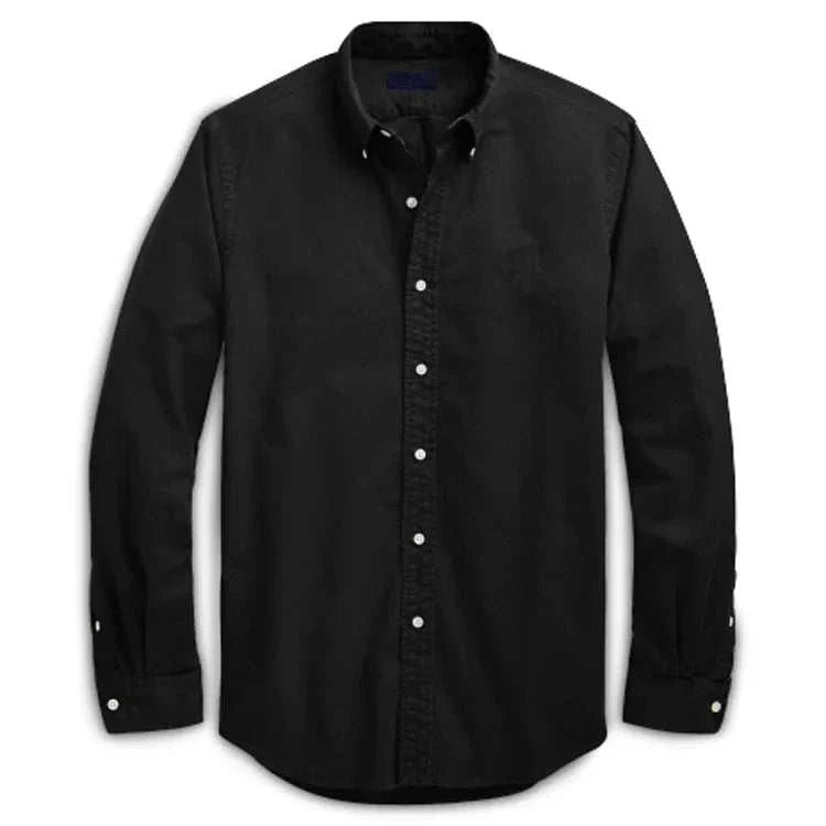 Oxford business casual long sleeve cotton shirt - Antonios
