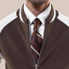 Oxford dual zipper jacket - Antonios