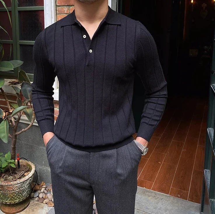 Oxford polo sweater - Antonios