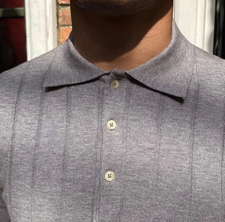 Oxford polo sweater - Antonios