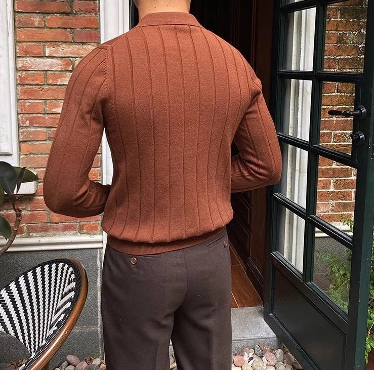 Oxford polo sweater - Antonios