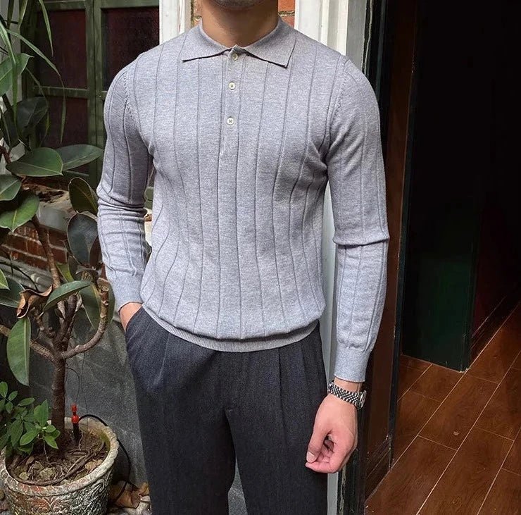 Oxford polo sweater - Antonios