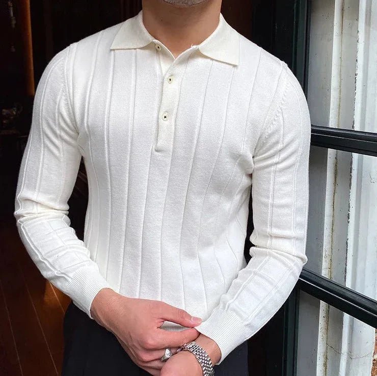 Oxford polo sweater - Antonios