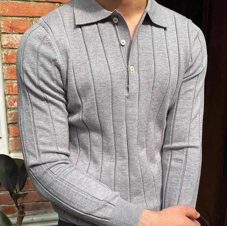 Oxford polo sweater - Antonios