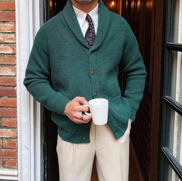 Oxford premium cardigan - Antonios