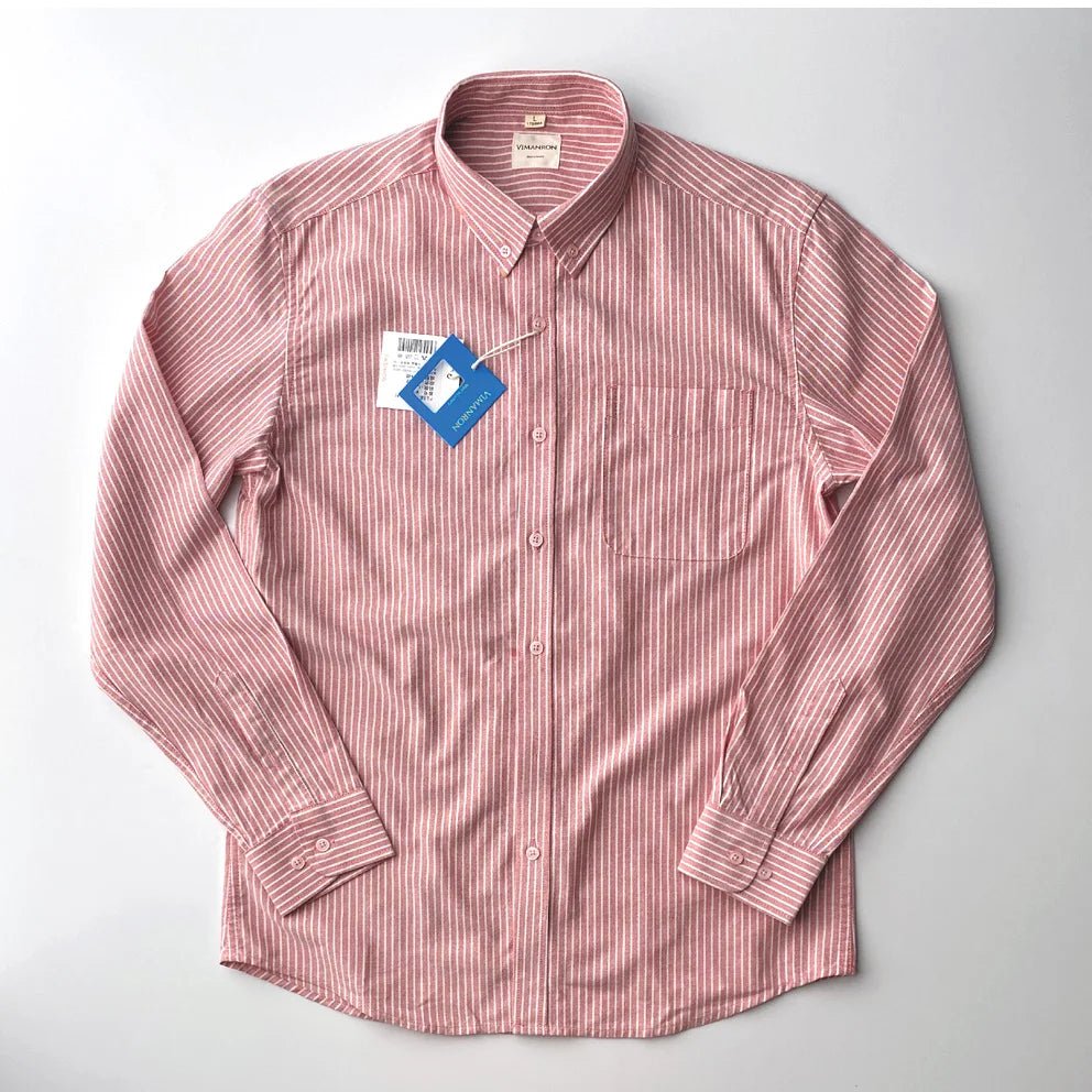 Oxford striped office shirt - Antonios