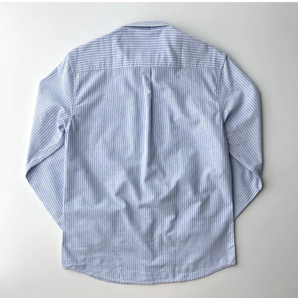 Oxford striped office shirt - Antonios
