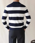 Oxford striped sweater - Antonios