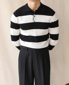 Oxford striped sweater - Antonios