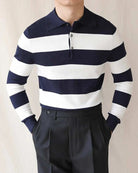 Oxford striped sweater - Antonios