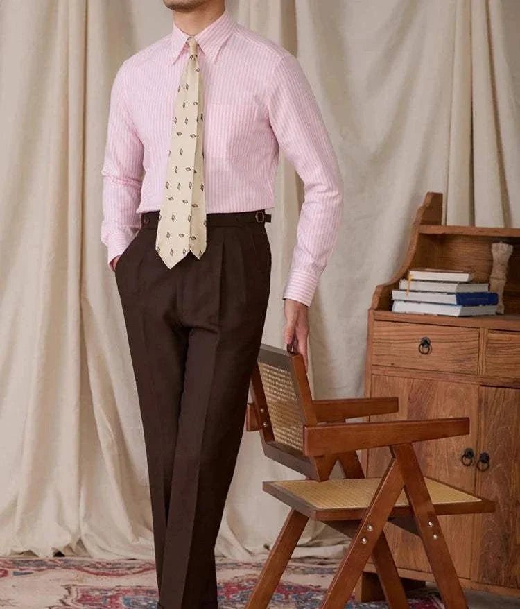 Oxford style casual cotton shirt - Antonios