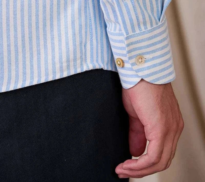 Oxford style casual cotton shirt - Antonios