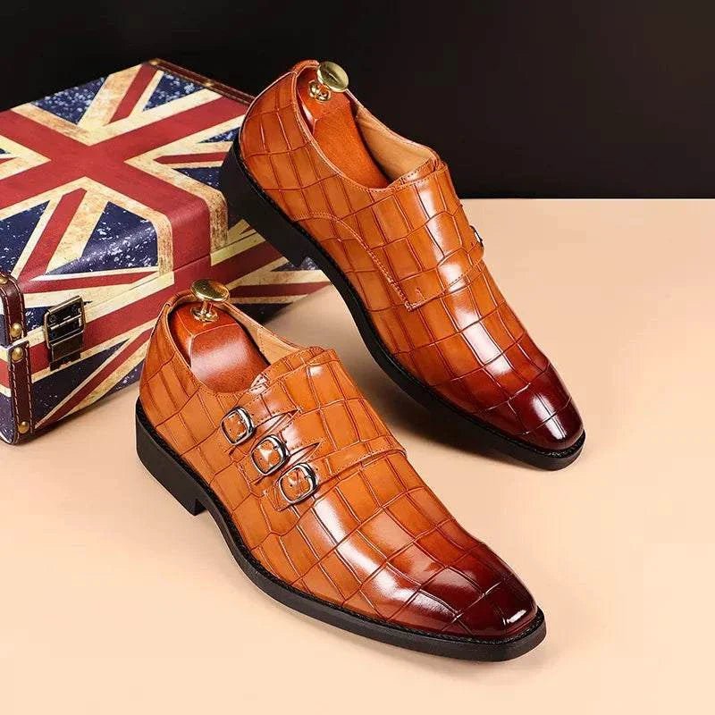 Oxford triple strip - on shoes - Antonios