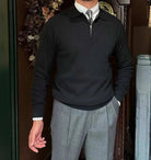 Oxford zipper sweater - Antonios