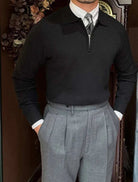 Oxford zipper sweater - Antonios