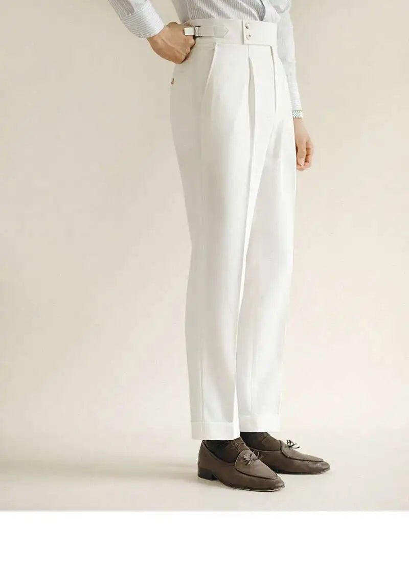 Paris - buckle slim dress trousers - Antonios