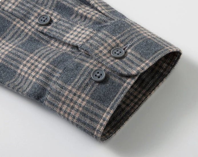 Paris cotton plaid shirt - Antonios