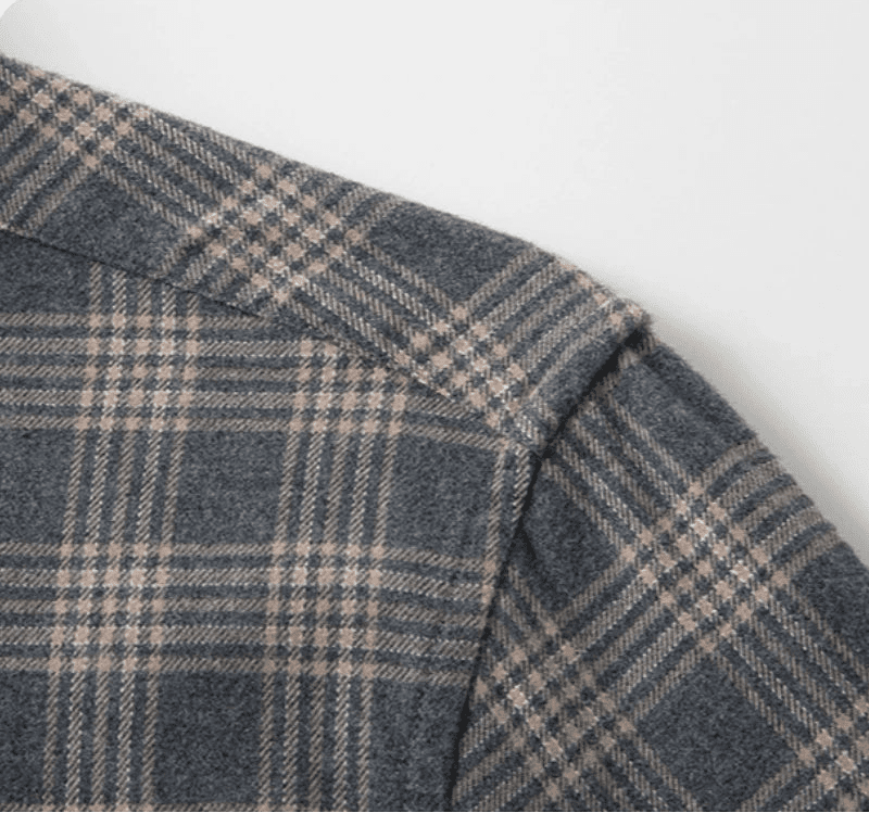 Paris cotton plaid shirt - Antonios
