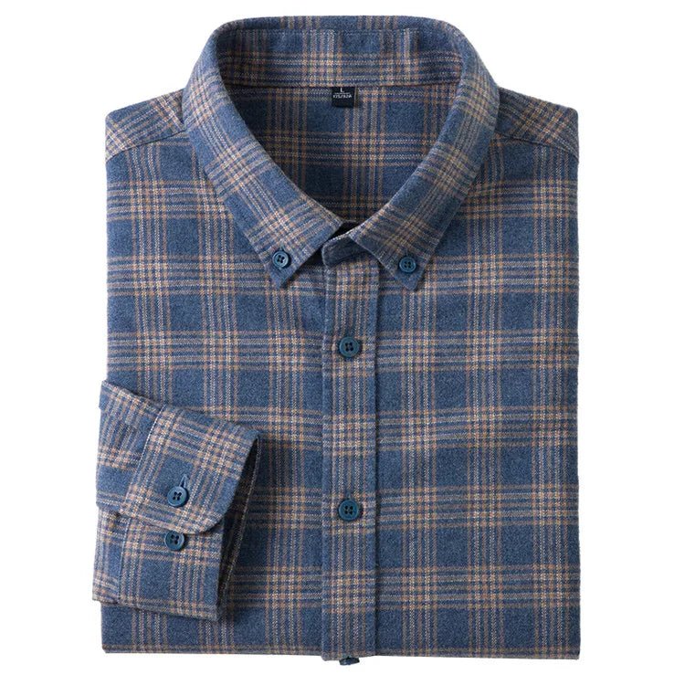 Paris cotton plaid shirt - Antonios