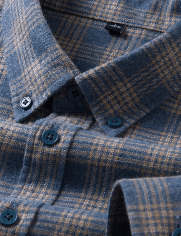 Paris cotton plaid shirt - Antonios
