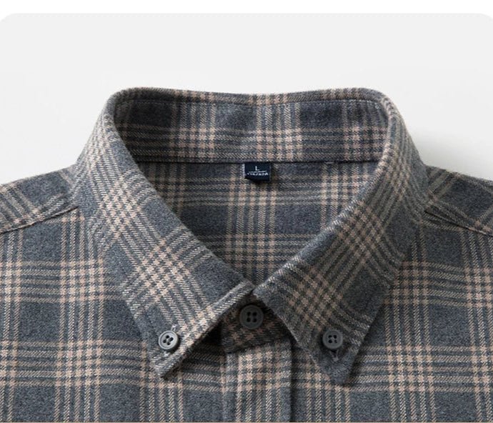 Paris cotton plaid shirt - Antonios